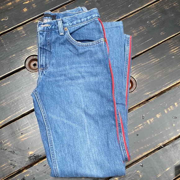 Marc Jacobs Jeans with Red Pinstripe - Picture 3 of 9